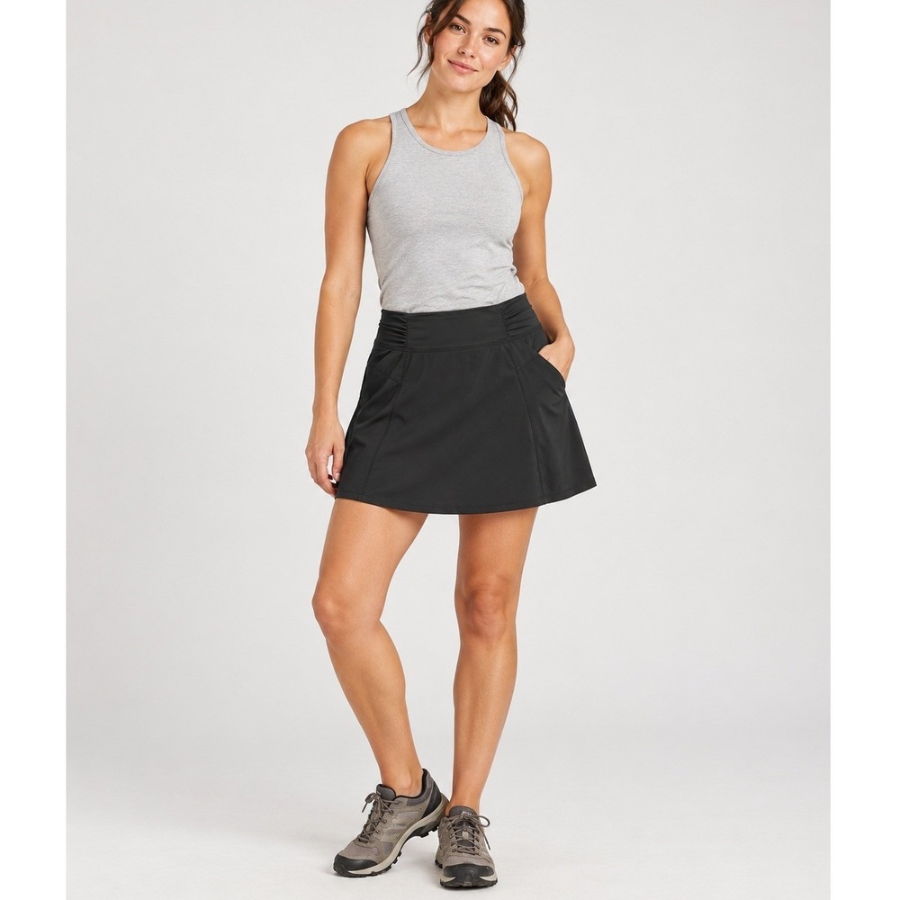 Mountain Hardwear Womens Black Skort Tennis Golf Skirt‎ XS Integrated Shorts